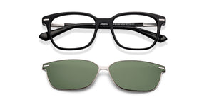 Gunmetal Rectangle Full Rim Unisex Accessories by Lenskart-226088