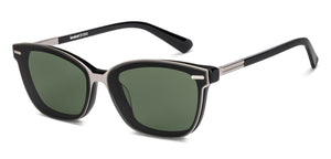 Gunmetal Rectangle Full Rim Unisex Accessories by Lenskart-226089
