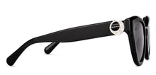 Load image into Gallery viewer, Black Cat Eye Full Rim Women Sunglasses by John Jacobs-229253