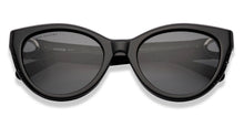 Load image into Gallery viewer, Black Cat Eye Full Rim Women Sunglasses by John Jacobs-229253