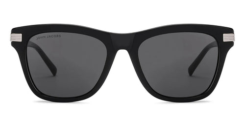 Black Wayfarer Full Rim Men Sunglasses by John Jacobs-229257