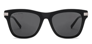 Black Wayfarer Full Rim Men Sunglasses by John Jacobs-229257