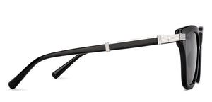 Black Wayfarer Full Rim Men Sunglasses by John Jacobs-229257