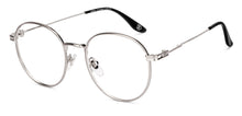 Load image into Gallery viewer, Grey Round Full Rim Unisex Eyeglasses by Lenskart-232701