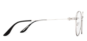 Grey Round Full Rim Unisex Eyeglasses by Lenskart-232701