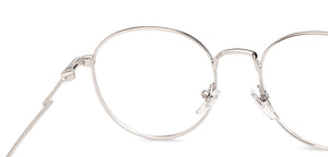 Grey Round Full Rim Unisex Eyeglasses by Lenskart-232701