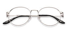Load image into Gallery viewer, Grey Round Full Rim Unisex Eyeglasses by Lenskart-232701