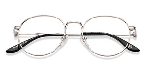 Grey Round Full Rim Unisex Eyeglasses by Lenskart-232701