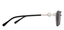 Load image into Gallery viewer, Silver Cat Eye Full Rim Women Sunglasses by John Jacobs-229246