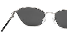 Load image into Gallery viewer, Silver Cat Eye Full Rim Women Sunglasses by John Jacobs-229246