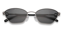 Load image into Gallery viewer, Silver Cat Eye Full Rim Women Sunglasses by John Jacobs-229246