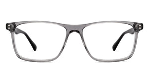 Dark Grey Square Full Rim Men Eyeglasses by Lenskart-232217