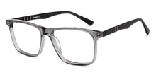 Load image into Gallery viewer, Dark Grey Square Full Rim Men Eyeglasses by Lenskart-232217