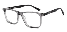 Load image into Gallery viewer, Dark Grey Square Full Rim Men Eyeglasses by Lenskart-232217