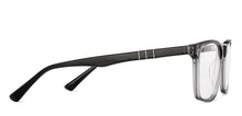 Load image into Gallery viewer, Dark Grey Square Full Rim Men Eyeglasses by Lenskart-232217