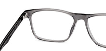 Load image into Gallery viewer, Dark Grey Square Full Rim Men Eyeglasses by Lenskart-232217