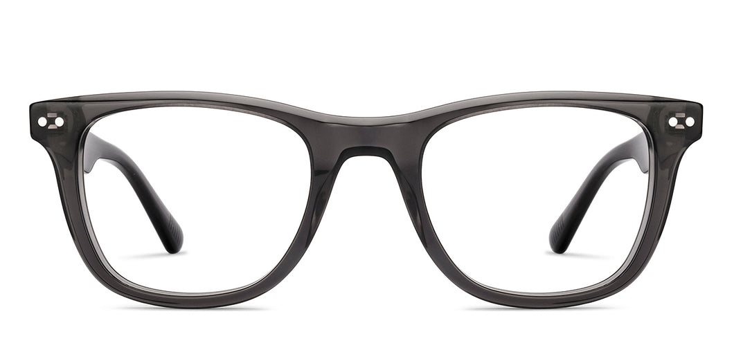 Grey Square Full Rim Unisex Eyeglasses by Vincent Chase-229436
