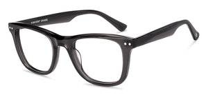 Grey Square Full Rim Unisex Eyeglasses by Vincent Chase-229436