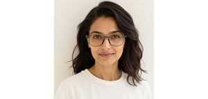 Grey Square Full Rim Unisex Eyeglasses by Lenskart Air-227626