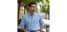 Load image into Gallery viewer, Grey Square Full Rim Unisex Eyeglasses by Lenskart Air-227626