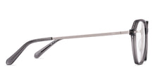 Load image into Gallery viewer, Dark Grey Geometric Full Rim Unisex Eyeglasses by Vincent Chase-225128