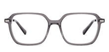 Load image into Gallery viewer, Dark Grey Geometric Full Rim Unisex Eyeglasses by Vincent Chase-225129