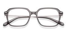 Load image into Gallery viewer, Dark Grey Geometric Full Rim Unisex Eyeglasses by Vincent Chase-225129