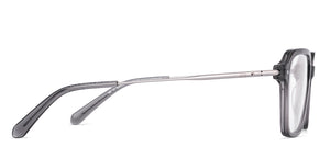 Dark Grey Square Full Rim Unisex Eyeglasses by Vincent Chase-225125