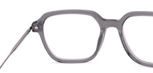 Load image into Gallery viewer, Dark Grey Square Full Rim Unisex Eyeglasses by Vincent Chase-225125