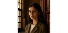 Load image into Gallery viewer, Gunmetal Aviator Full Rim Unisex Eyeglasses by Lenskart-232714