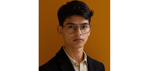 Gunmetal Square Full Rim Unisex Eyeglasses by Lenskart-232715