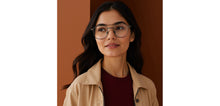 Load image into Gallery viewer, Gunmetal Square Full Rim Unisex Eyeglasses by Lenskart-232715