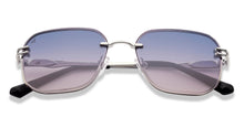 Load image into Gallery viewer, Silver Rectangle/ Square Rimless Unisex Sunglasses by Vincent Chase-216043