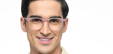 Load image into Gallery viewer, Dusty Rose Wayfarer Full Rim Unisex Eyeglasses by Lenskart Hustlr-218224