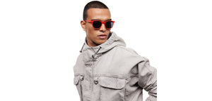 Flame Wayfarer Full Rim Unisex Sunglasses by Lenskart Hustlr-219263