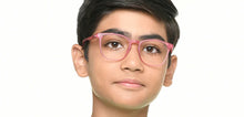 Load image into Gallery viewer, Pink Wayfarer Full Rim Unisex Eyeglasses by Hooper-216772