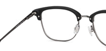Load image into Gallery viewer, Black Rectangle Full Rim Men Eyeglasses by Fossil-202105