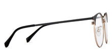 Load image into Gallery viewer, Gold Round Full Rim Unisex Eyeglasses by Lenskart Air-205175