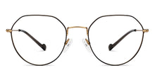 Load image into Gallery viewer, Black Geometric Full Rim Unisex Eyeglasses by Vincent Chase-208192