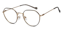 Load image into Gallery viewer, Black Geometric Full Rim Unisex Eyeglasses by Vincent Chase-208192