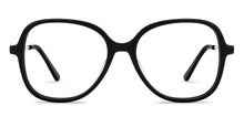 Load image into Gallery viewer, Black Geometric Full Rim Unisex Eyeglasses by Le Petit Lunetier-216902