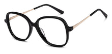 Load image into Gallery viewer, Black Geometric Full Rim Unisex Eyeglasses by Le Petit Lunetier-216902