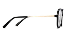 Load image into Gallery viewer, Black Geometric Full Rim Unisex Eyeglasses by Le Petit Lunetier-216902