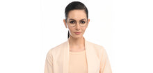Load image into Gallery viewer, Black Geometric Full Rim Unisex Eyeglasses by Vincent Chase-208192