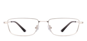 Black Rectangle Full Rim Unisex Eyeglasses by Vincent Chase-222628
