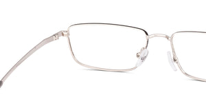 Black Rectangle Full Rim Unisex Eyeglasses by Vincent Chase-222628