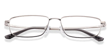 Load image into Gallery viewer, Black Rectangle Full Rim Unisex Eyeglasses by Vincent Chase-222628