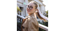 Load image into Gallery viewer, Black Round Full Rim Unisex Eyeglasses by Le Petit Lunetier-216924
