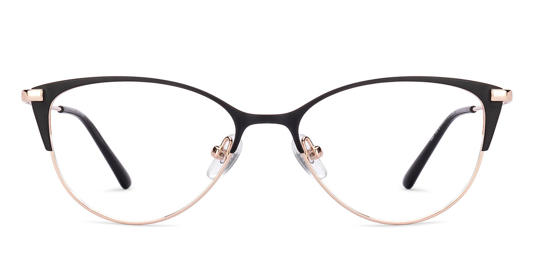 Black Cat Eye Full Rim Women Eyeglasses by Vincent Chase-218967
