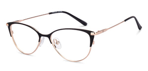Black Cat Eye Full Rim Women Eyeglasses by Vincent Chase-218967